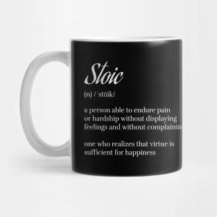 Stoic Definition Mug